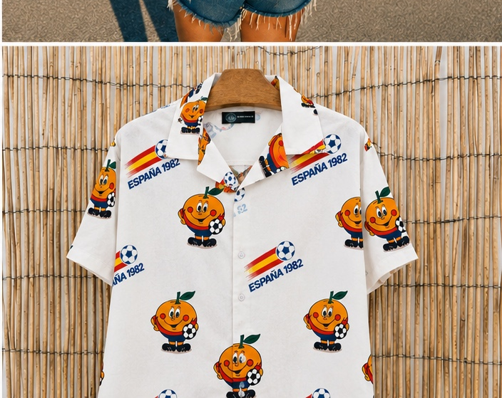 Camisa Naranjito España 82 – Natureza