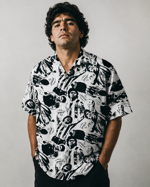 Camisa de Algodon D10S Manga corta -Natureza