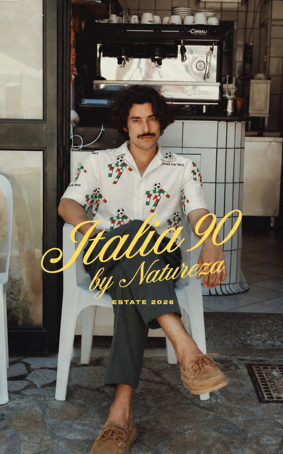 Camista ITALIA 90 manga corta – Natureza
