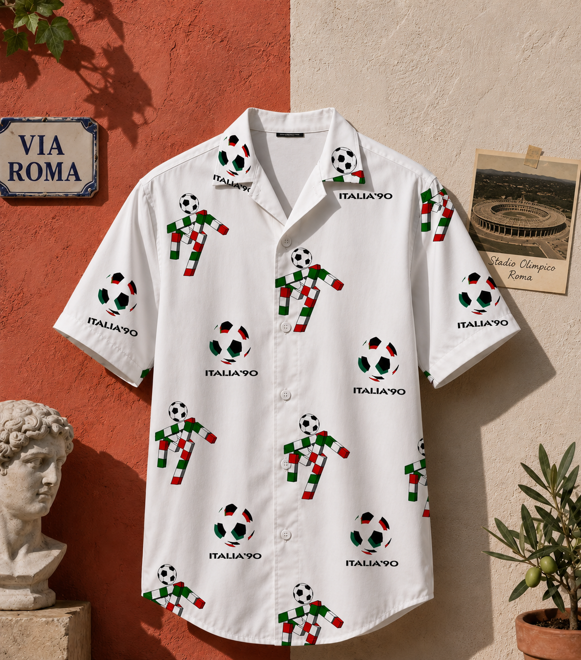 Camista ITALIA 90 manga corta – Natureza