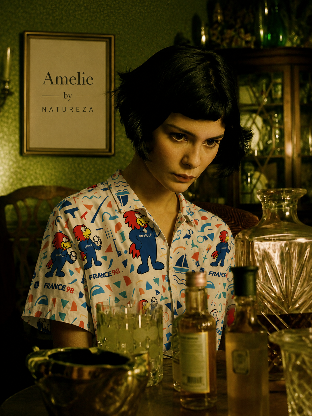 Camisa France 98 manga corta – Natureza
