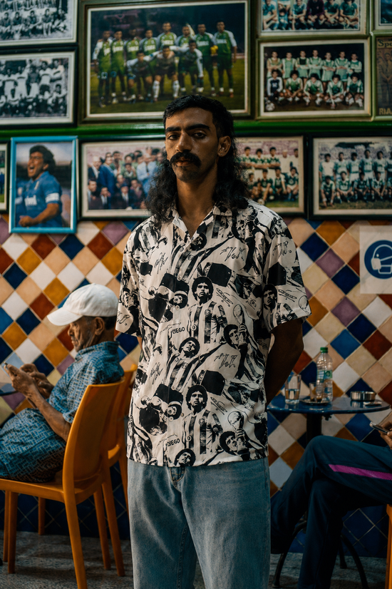 Camisa de Algodon D10S Manga corta -Natureza