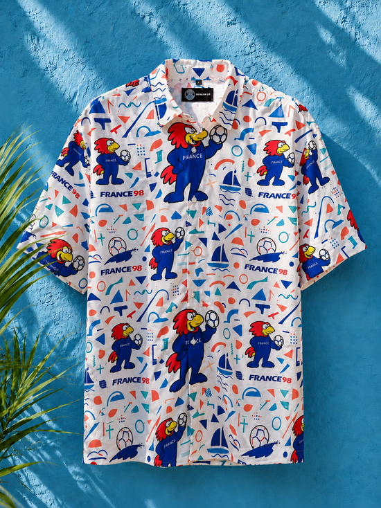 Camisa France 98 manga corta – Natureza