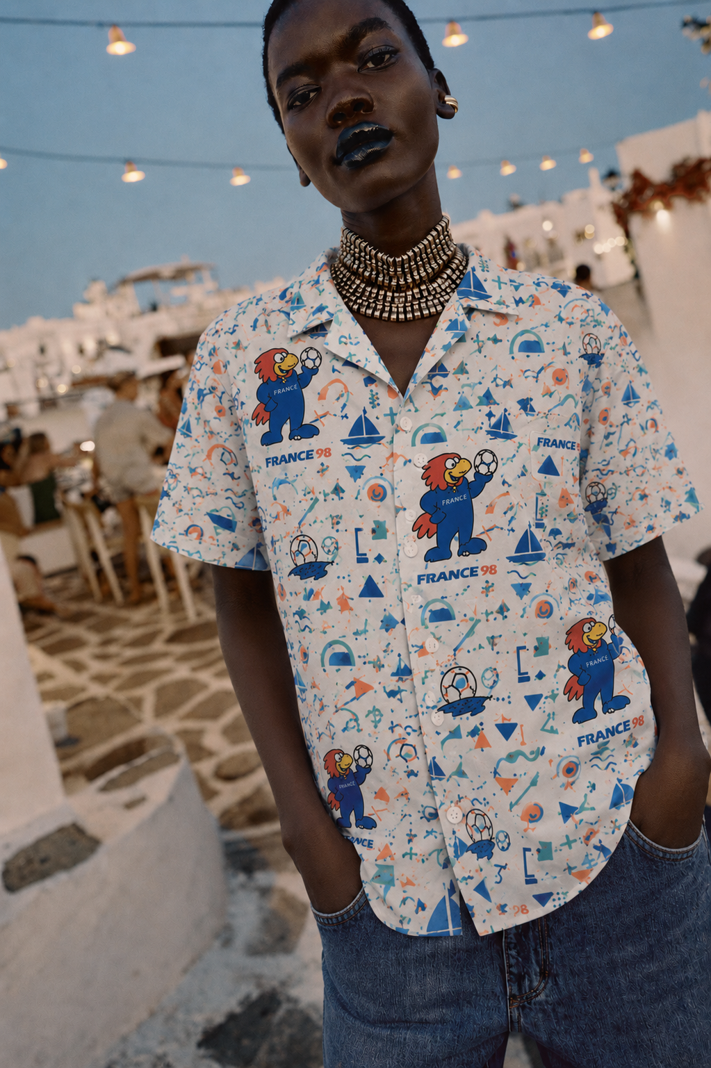 Camisa France 98 manga corta – Natureza