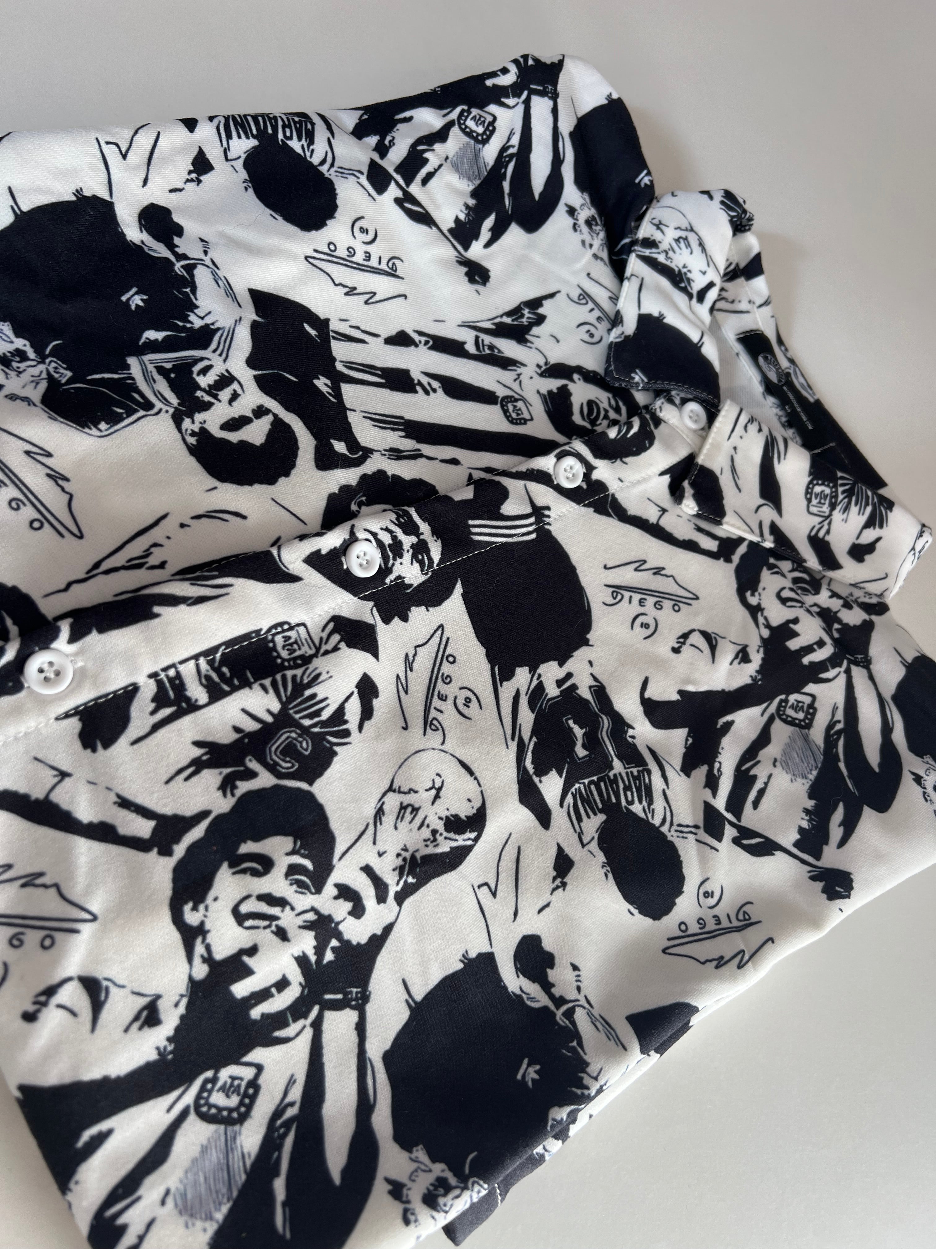Camisa de Algodon D10S Manga corta -Natureza
