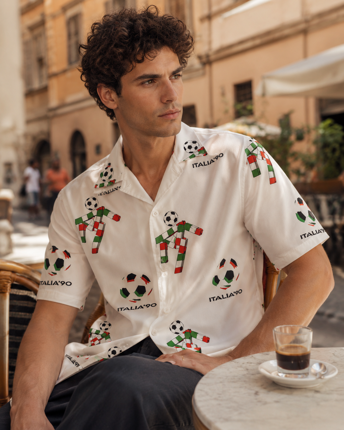 Camista ITALIA 90 manga corta – Natureza